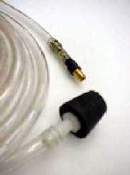 pop bottle with tire valve