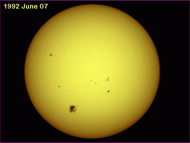 sunspots